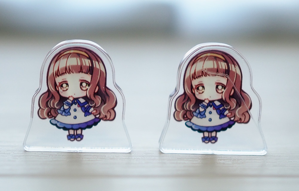 ミニアクリルブロックみどりぴゃん