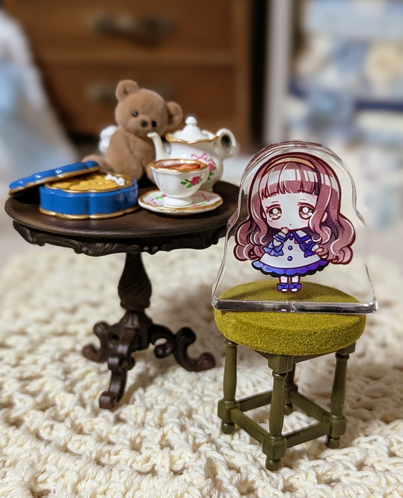 ミニアクリルブロックみどりぴゃん
