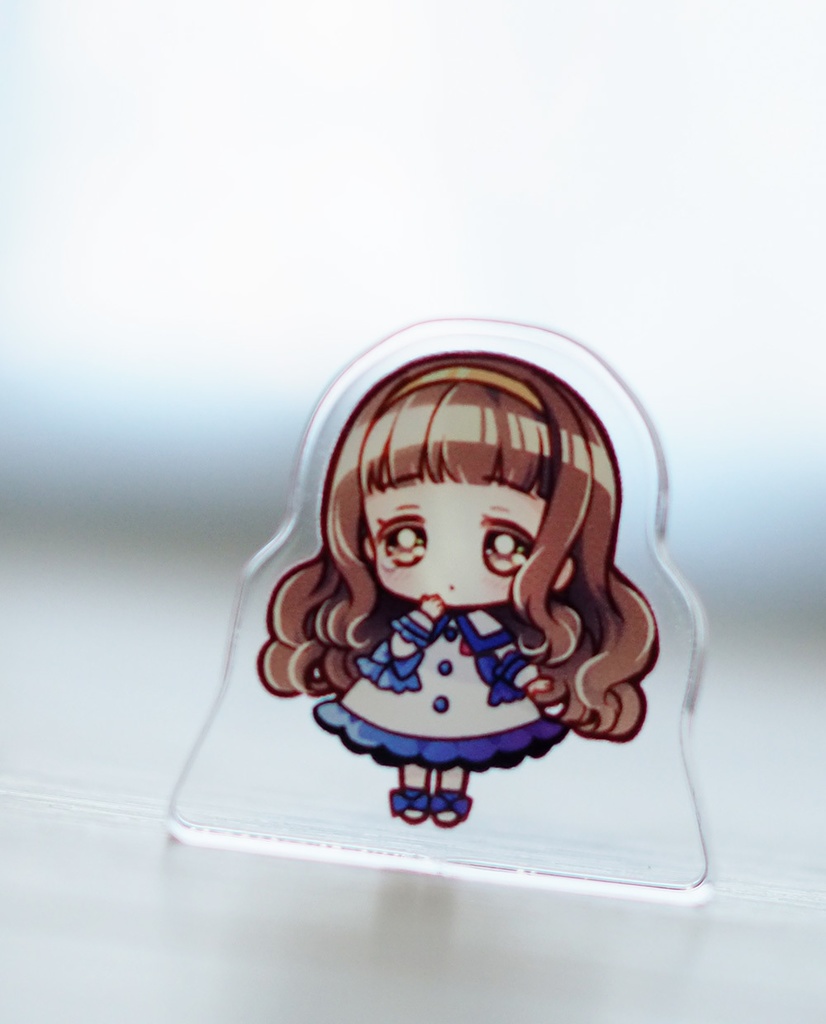 ミニアクリルブロックみどりぴゃん