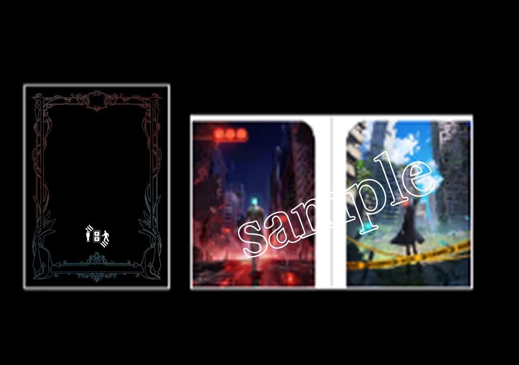 ダブルポケットファイル/裏日常