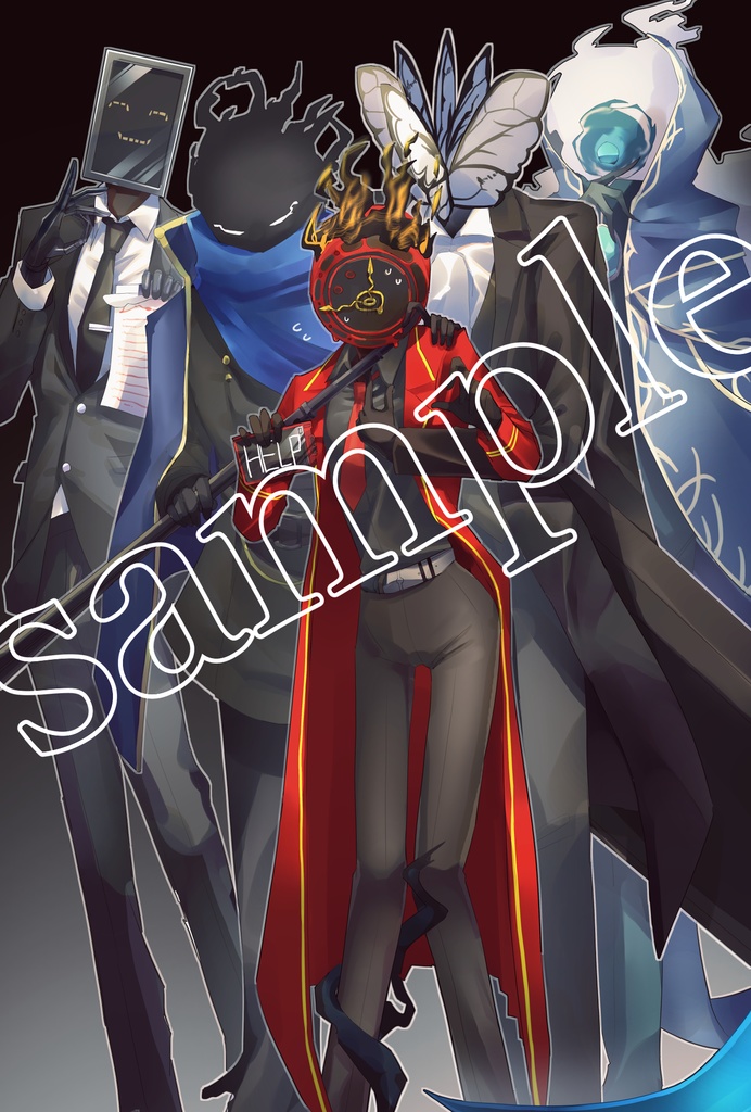 【ProjectMoon】ポストカード/HELP!!