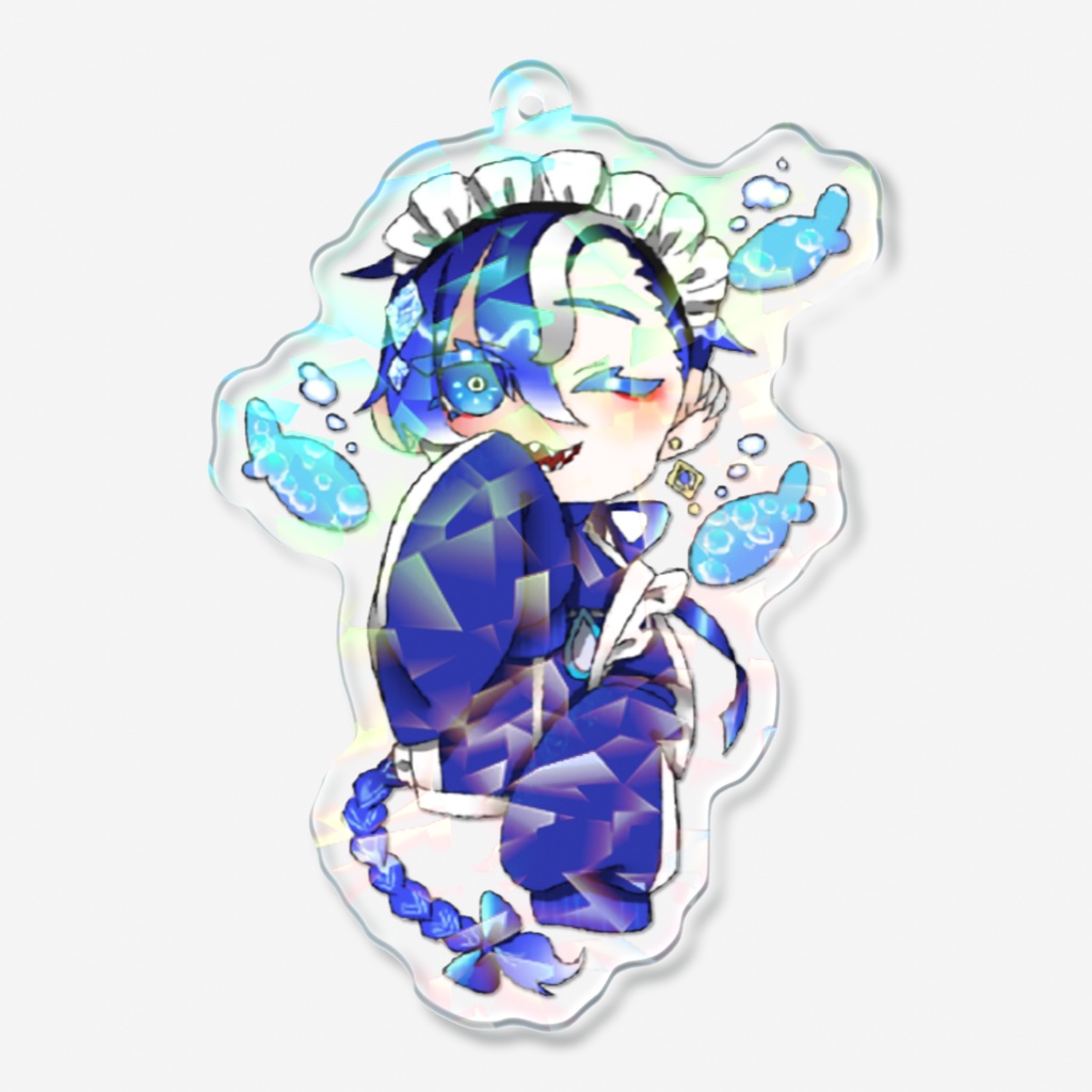 クジラくんのアクリルキーホルダー２