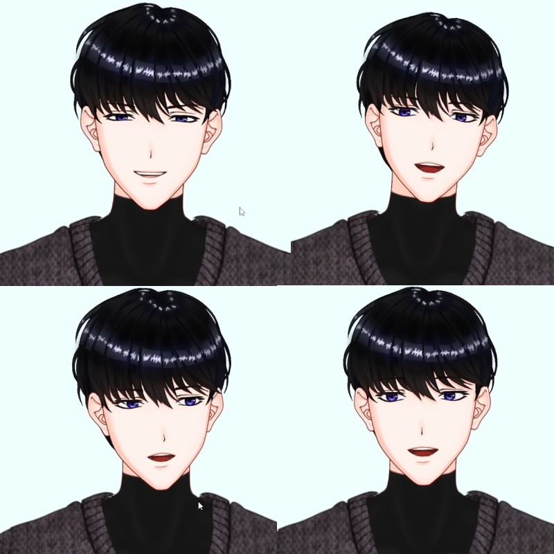 【汎用モデル】【Live2D】【VTS対応】 Model C_ V2