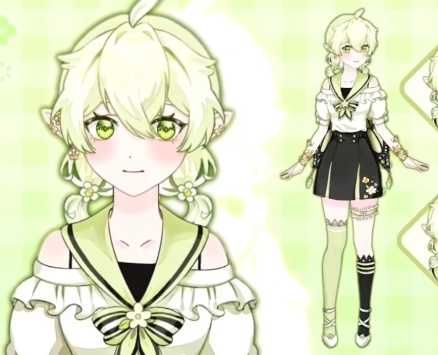 【限定1点】【VTS対応】 Vtuber model- Clover