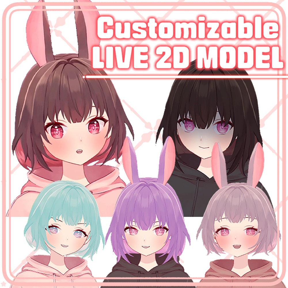 【汎用モデル】【VTS】【Live2D Model】Strawberry(Ddalgi)