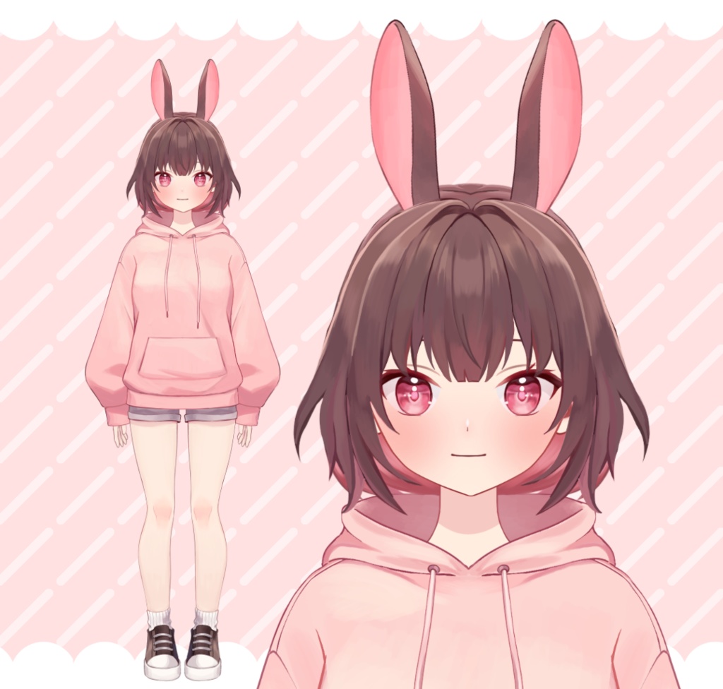 【汎用モデル】【VTS】【Live2D Model】Strawberry(Ddalgi)