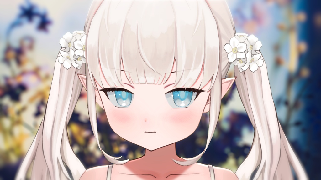 【汎用モデル】【VTS】【Live2D Model】Myosotis (Forget-me-not)