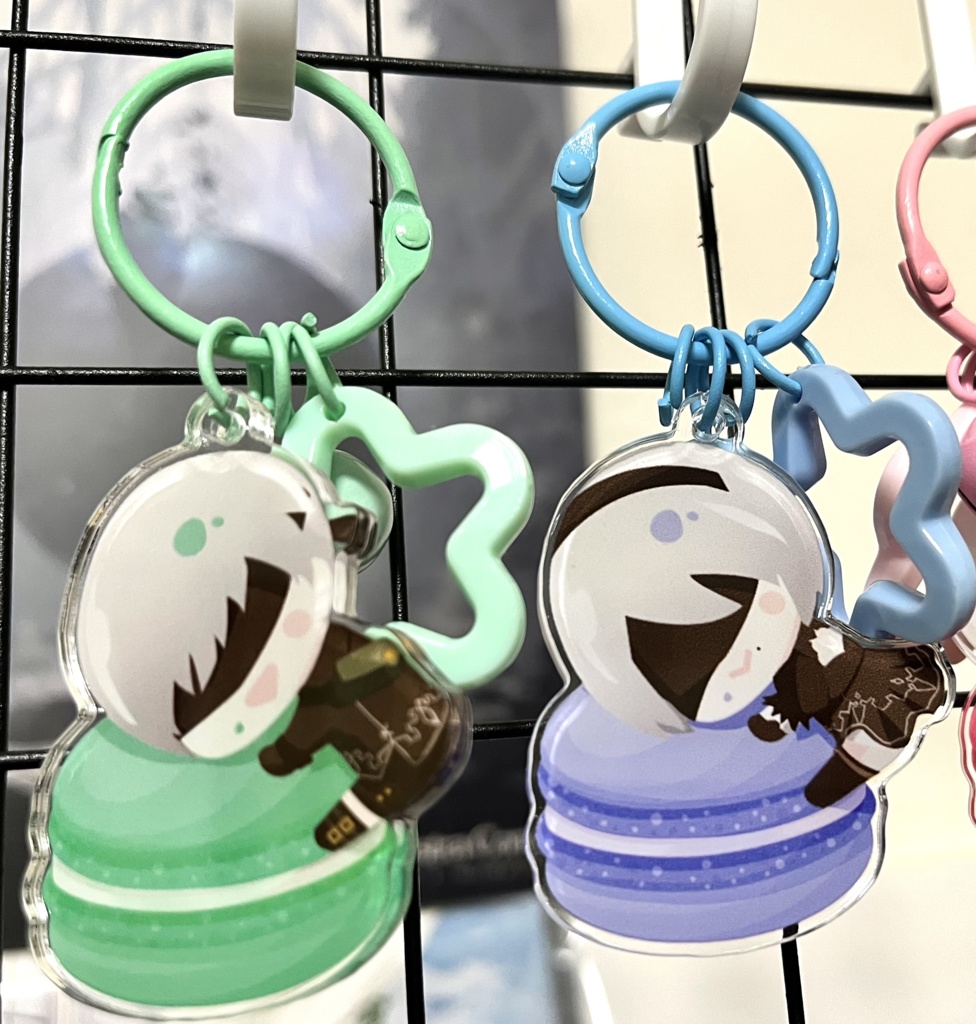 マカロン9S2Bアクキーセット『2種set』