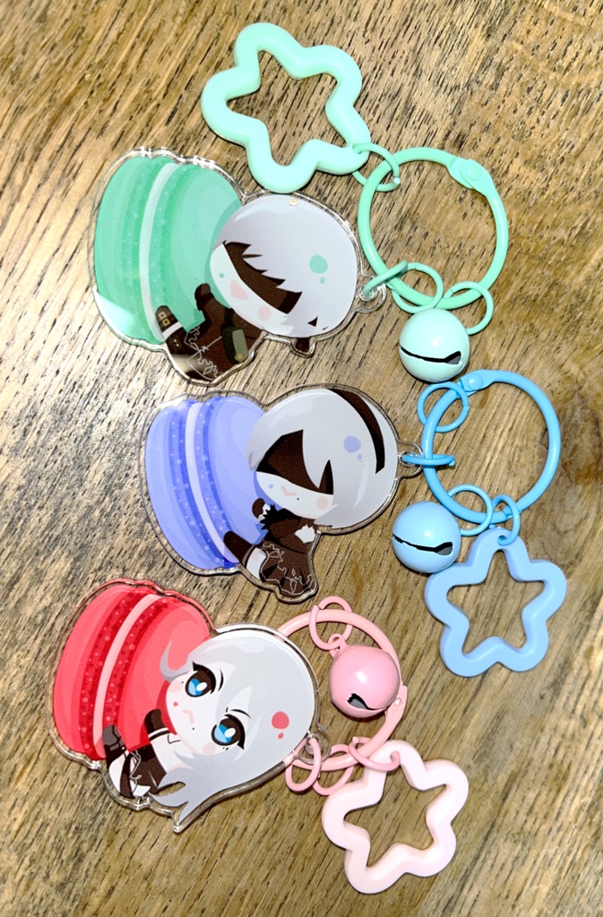 マカロン9S2Bアクキーセット『2種set』