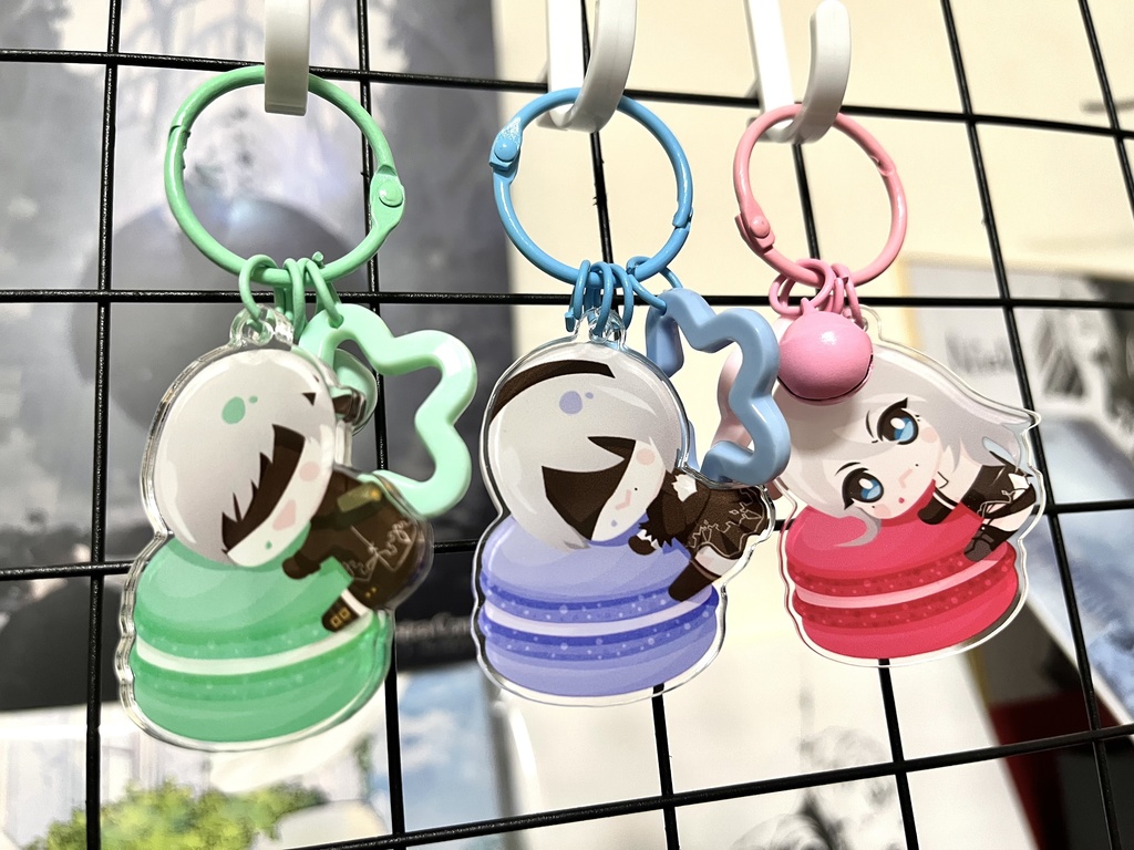 マカロン9S2B+A2アクキー『3種set』