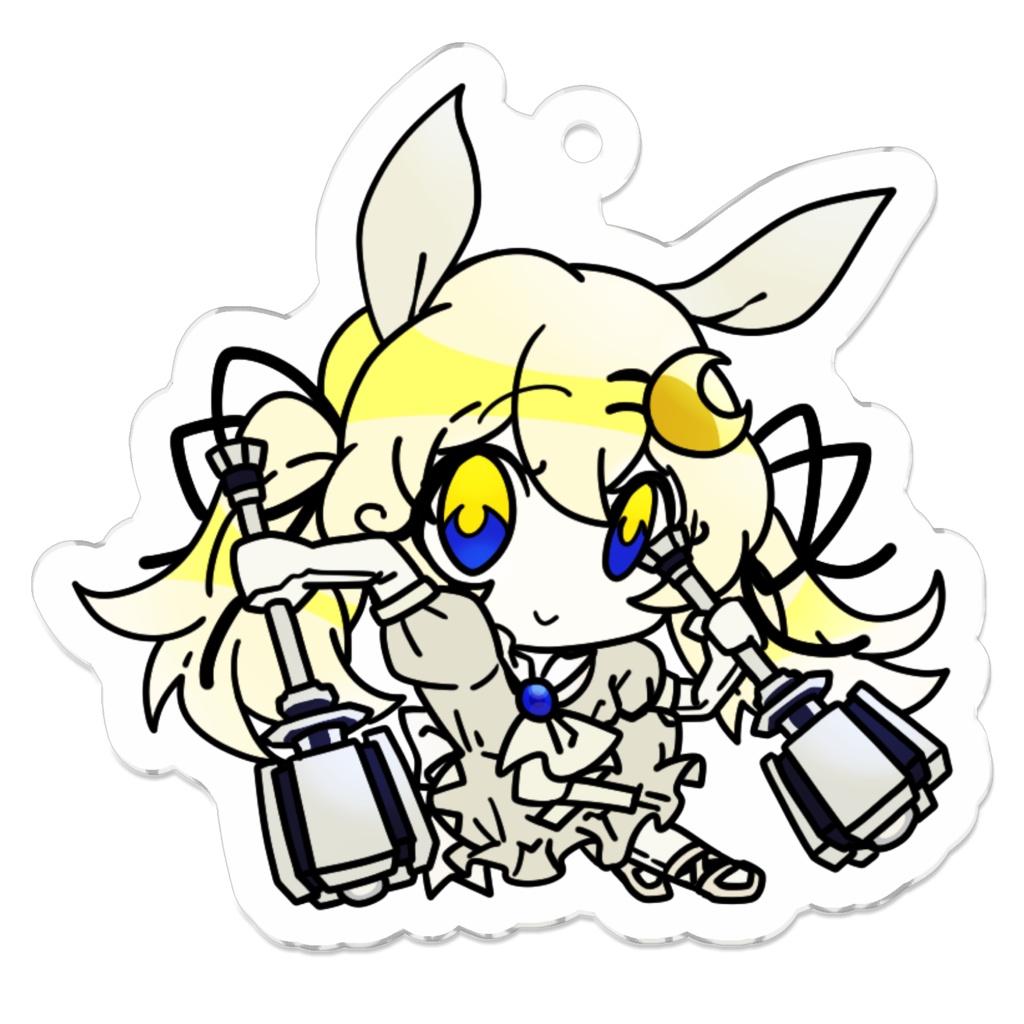 もっとSDうちの子アクリルキーホルダー　卯月