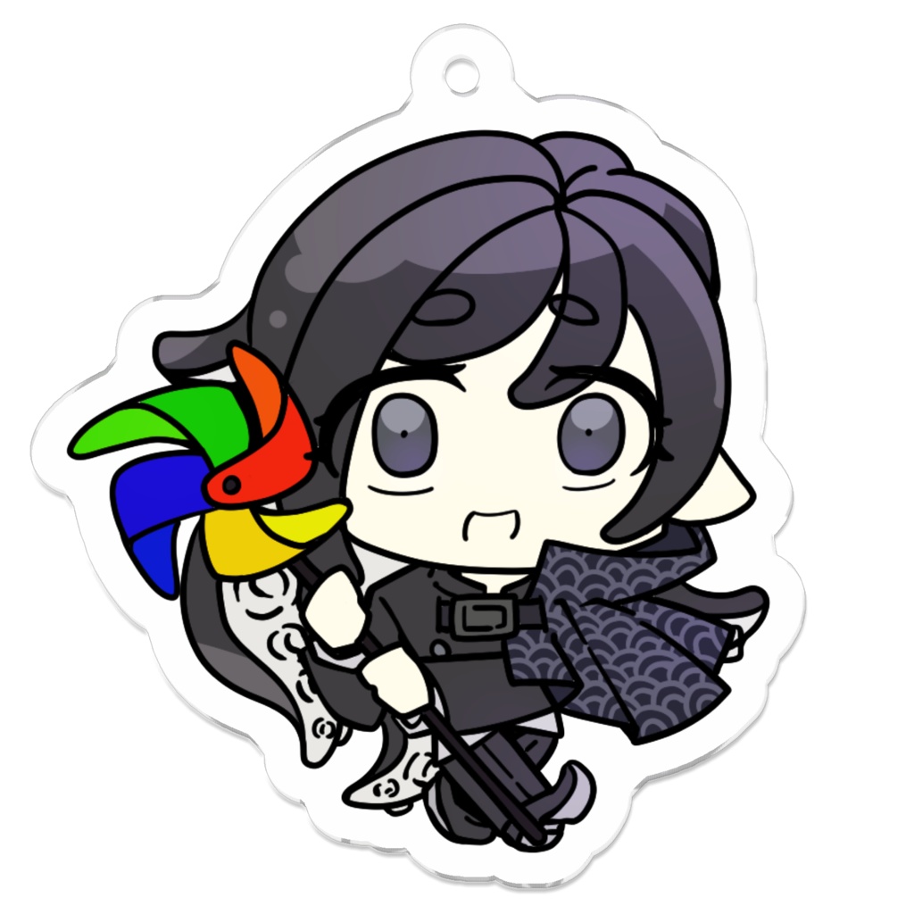 もっとSDうちの子アクリルキーホルダー　蛸壺