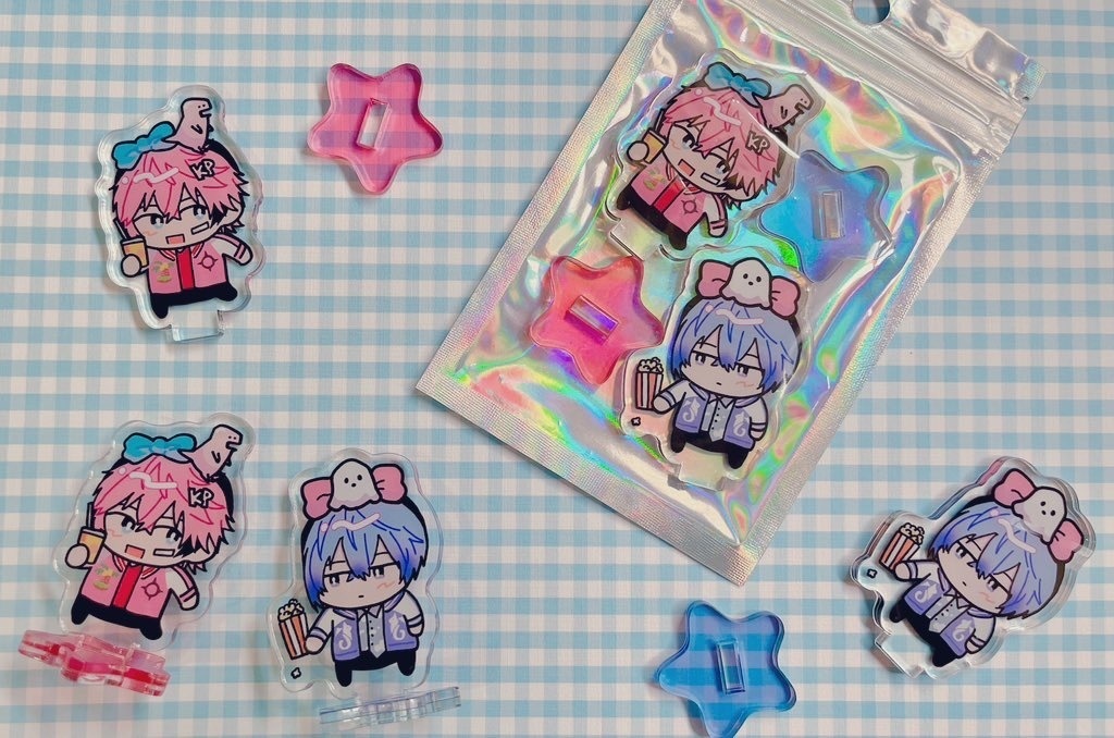 【非公式】ウェン&ロワ遊園地アクスタセット
