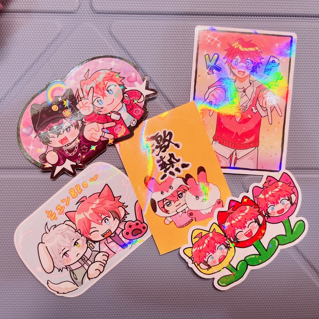 赤城ウェン～ステッカーセット