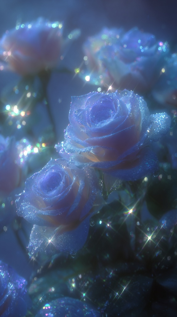 キラキラな薔薇