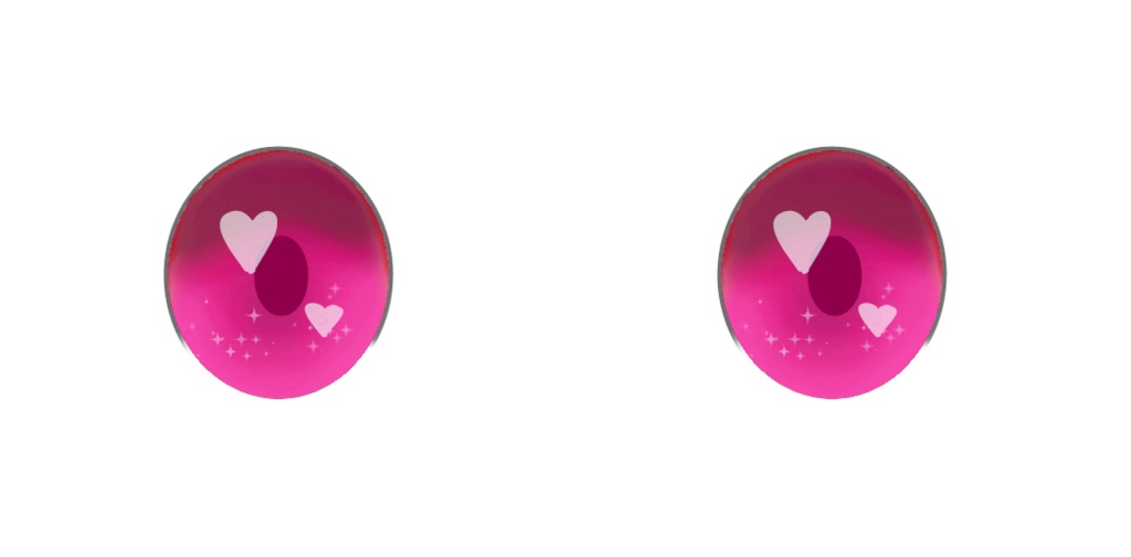 Vroid Heart Eyes Texture