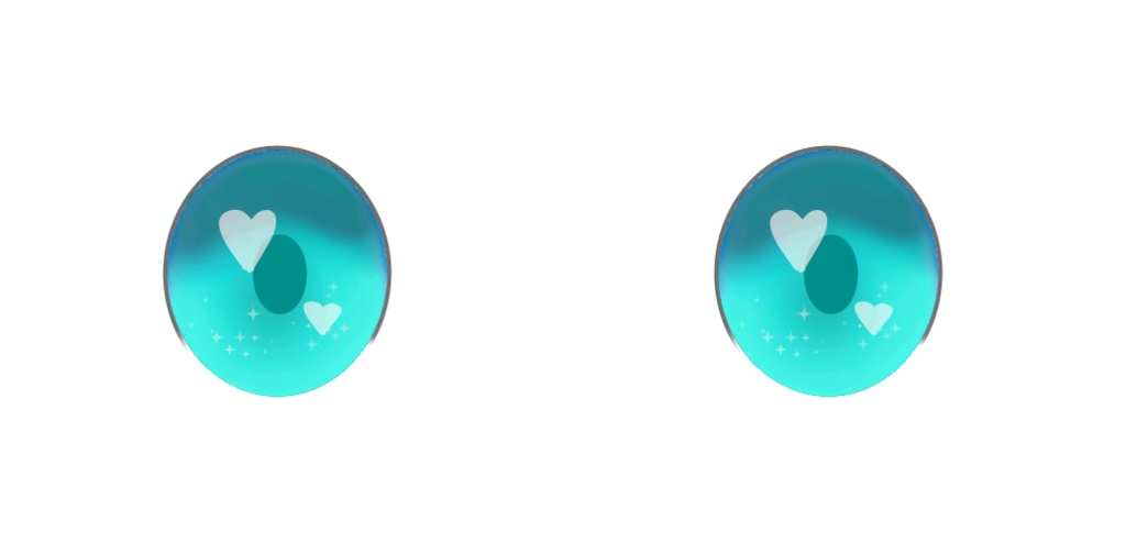 Vroid Heart Eyes Texture