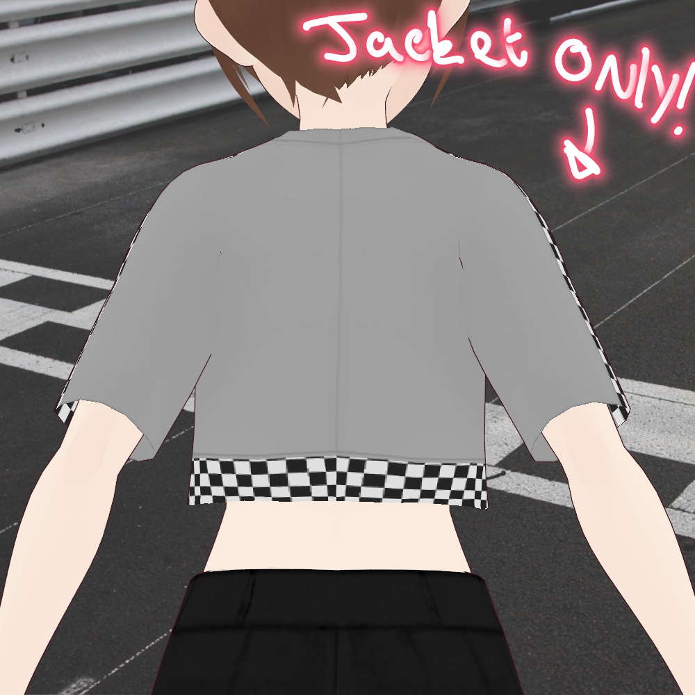 Vroid Open Racing Jacket