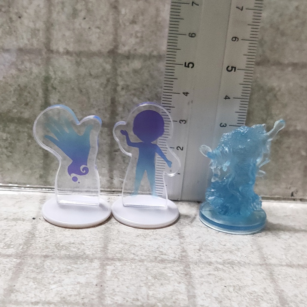 アクリルミニチュア~メイジハンドと不可視の人☆.。o TRPGのコマ、ゲームチップ等にも