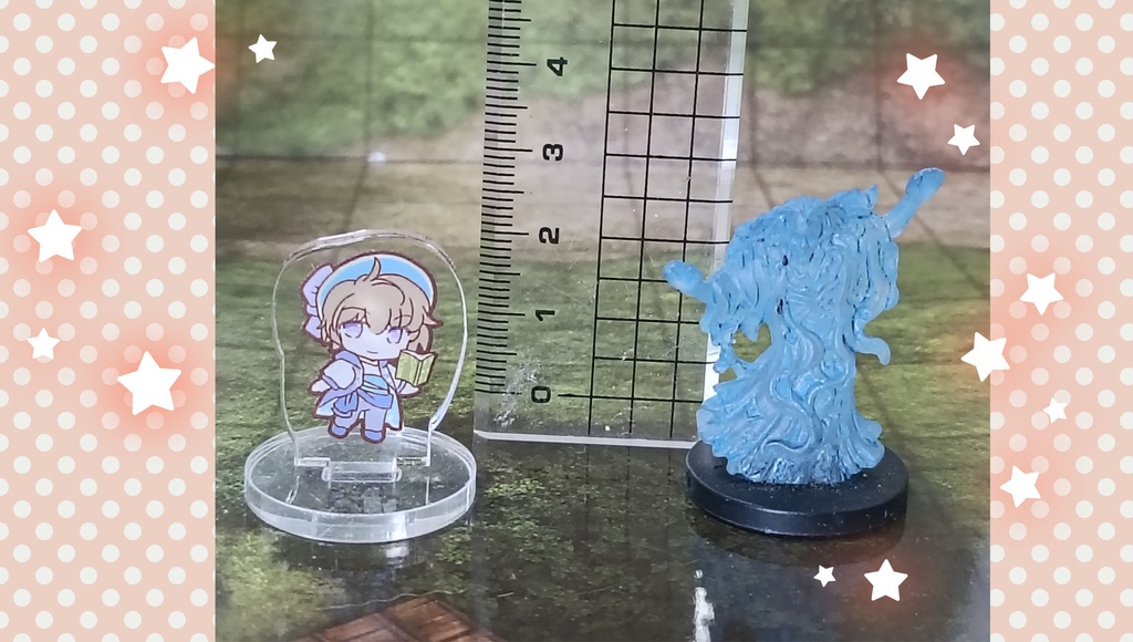 かわいいサイズ♪冒険者アクリルミニチュア!