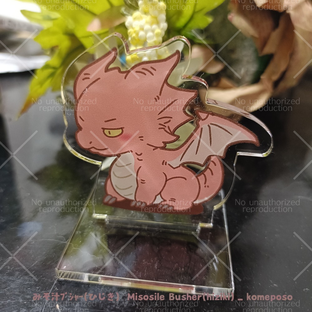 クセつよ!モンスターたちアクリルミニチュア!