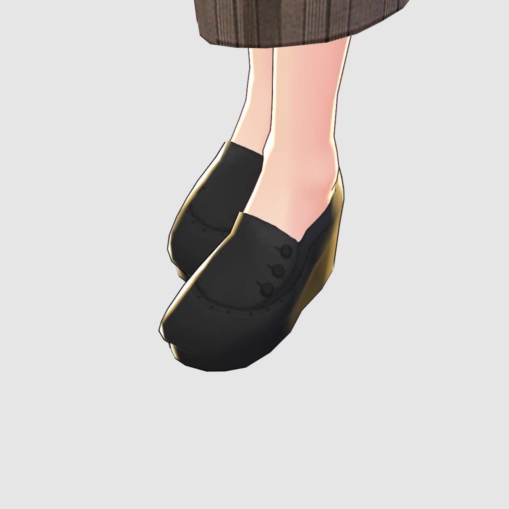 【VRoid】チェック柄セットアップ2色セット/an another angelus