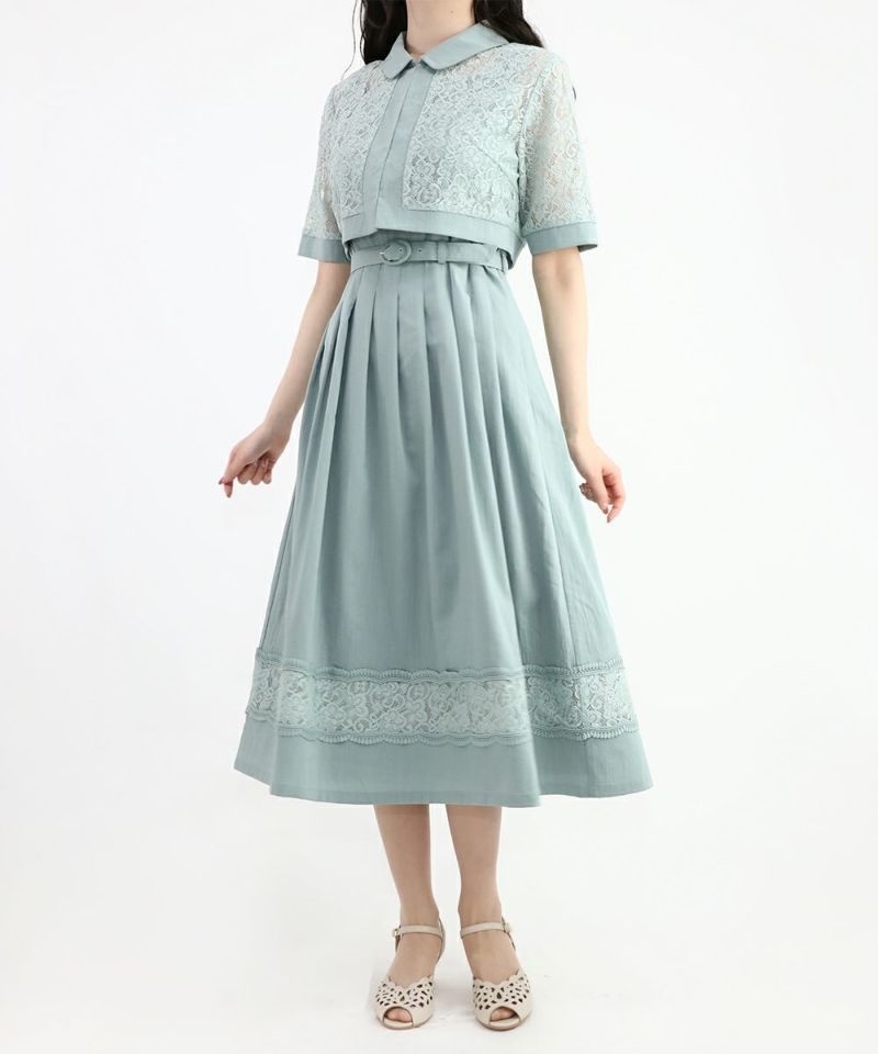 【VRoid正式版】レースジャケット付きワンピース / an another angelus F i.n.t