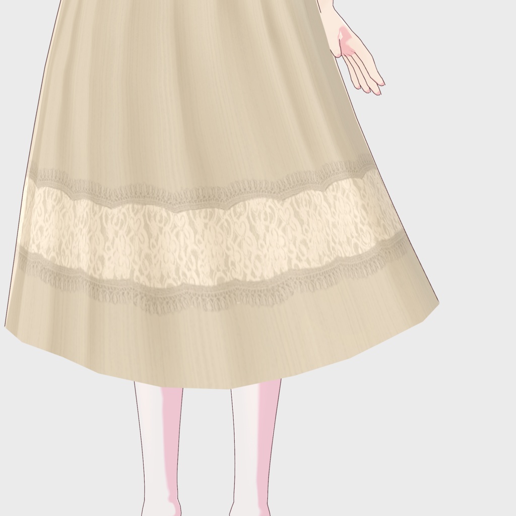 【VRoid正式版】レースジャケット付きワンピース / an another angelus F i.n.t