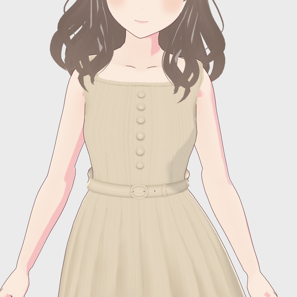 【VRoid正式版】レースジャケット付きワンピース / an another angelus F i.n.t