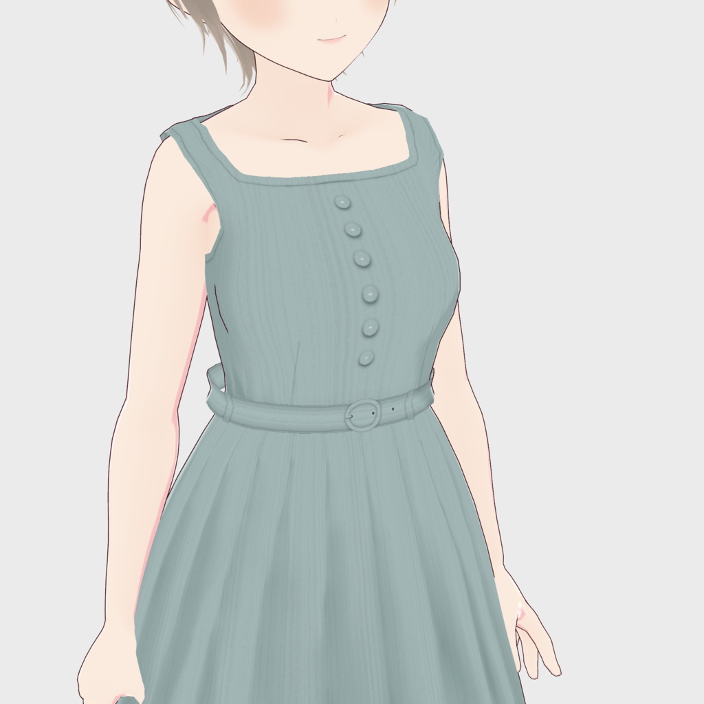 【VRoid正式版】レースジャケット付きワンピース / an another angelus F i.n.t