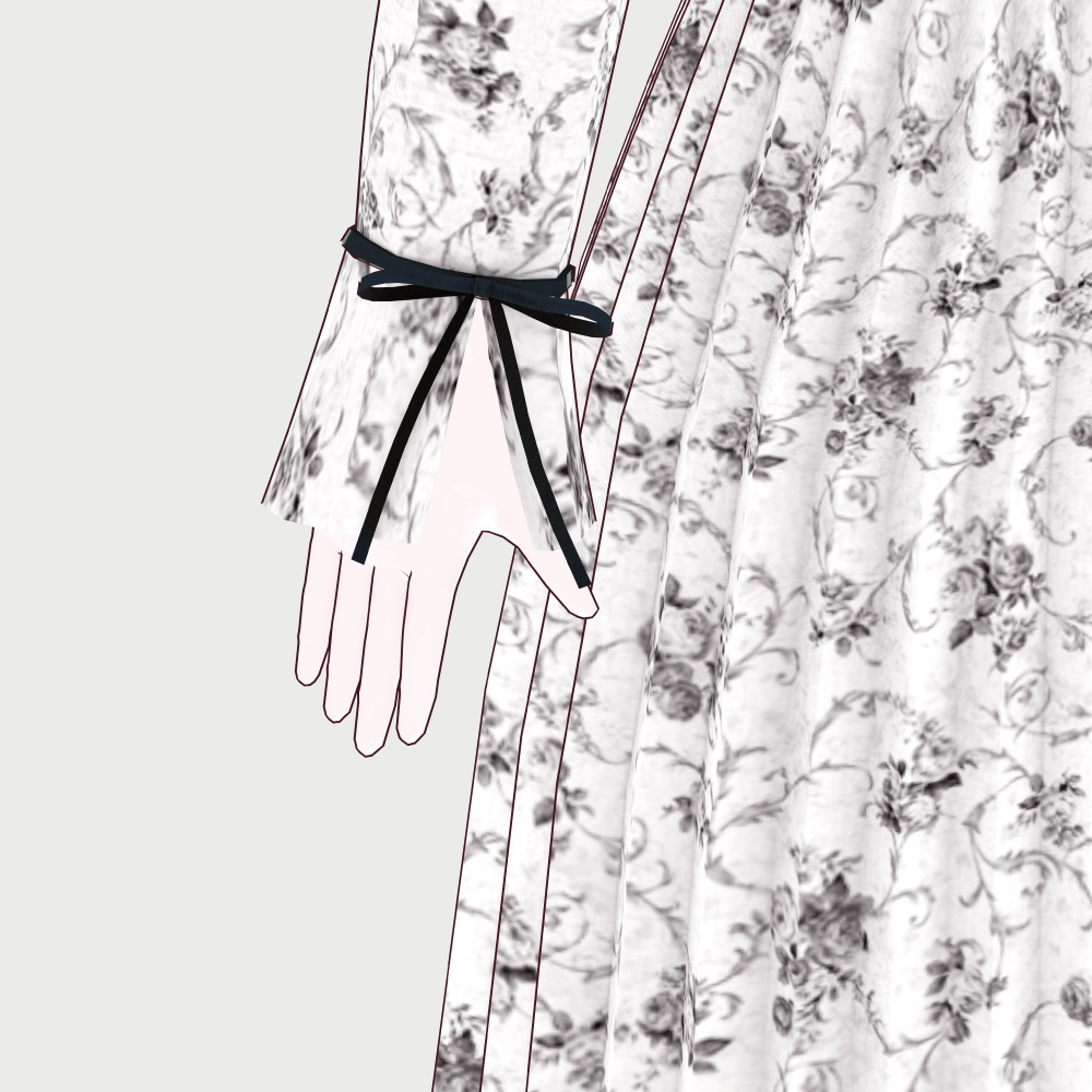 【FBX】アラベスクローズワンピースコーデ 3点セット(ワンピース/ジャケット×2)