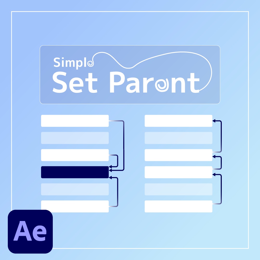簡単な親子付け / Simple Set Parent