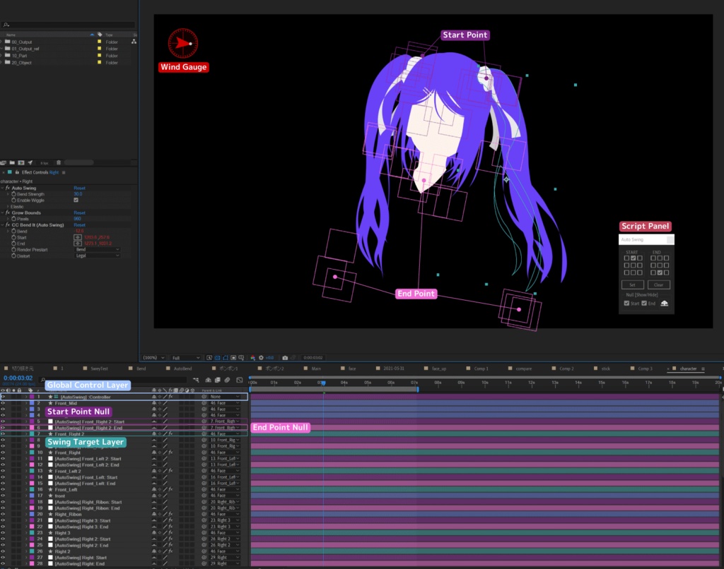 Auto Swing / 揺れものづくり