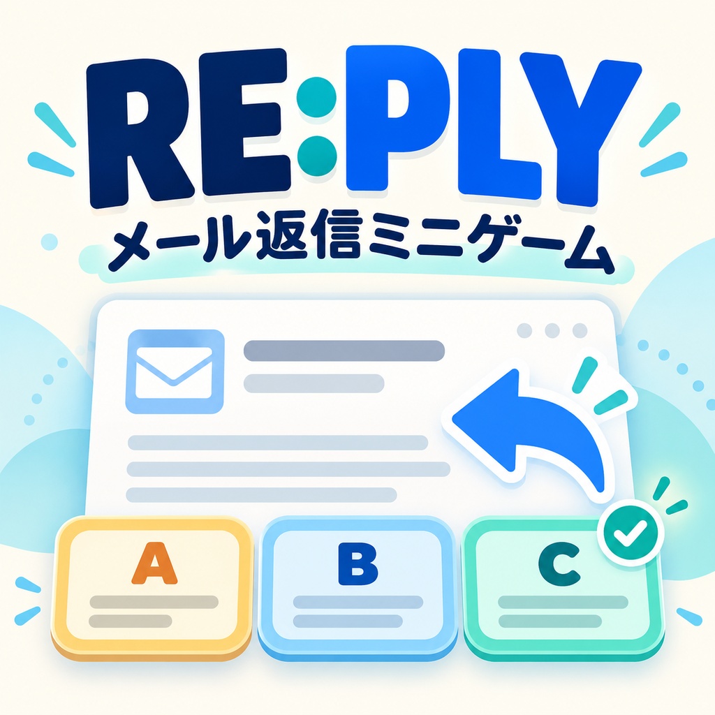 RE:PLY｜仕事メール返信トレーニング体験版(固定5問)