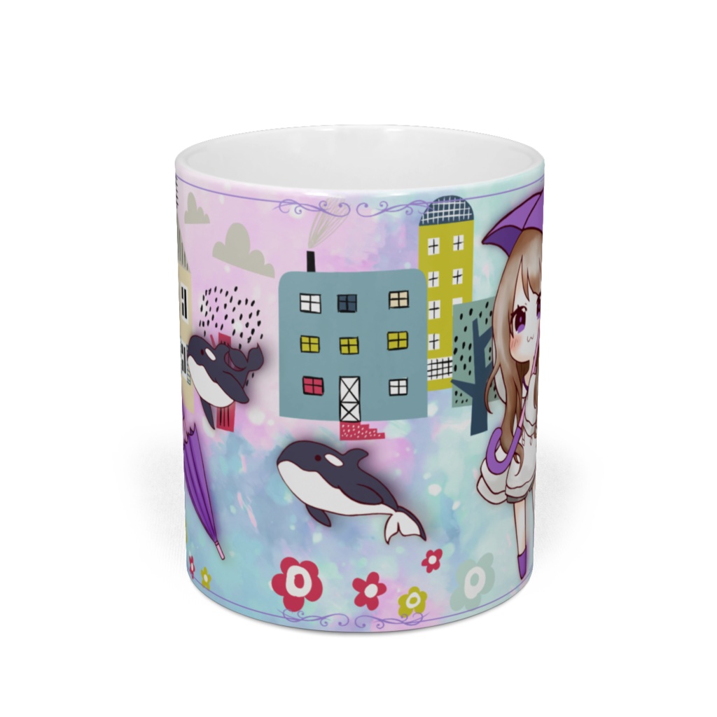 雨のち晴れむりゃーマグカップ