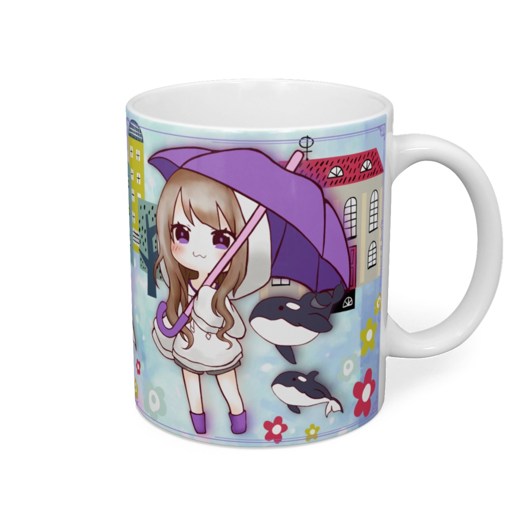 雨のち晴れむりゃーマグカップ