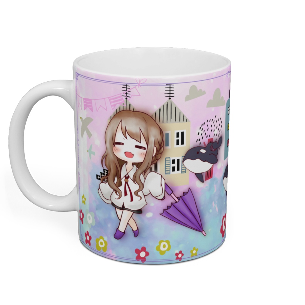 雨のち晴れむりゃーマグカップ