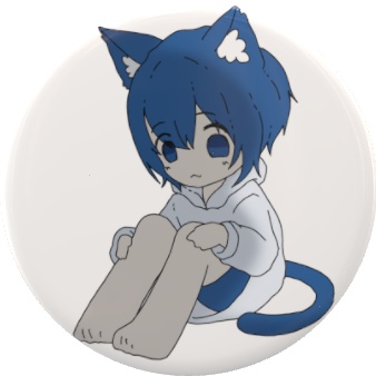 雨星るい缶バッジ