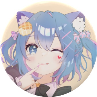 雨星るい缶バッジ