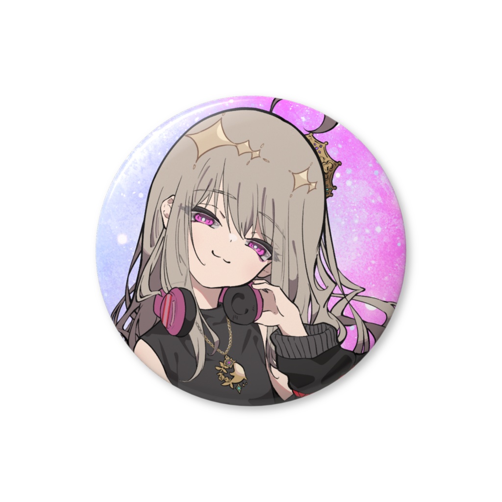 ラジオ3期 44mm缶バッジ|有村蓮 雨星るい