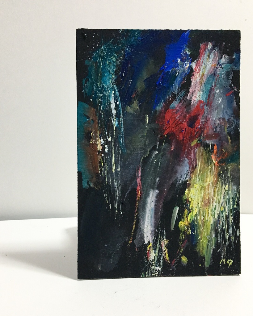 原画 額入り ポストカードサイズ 送料無料