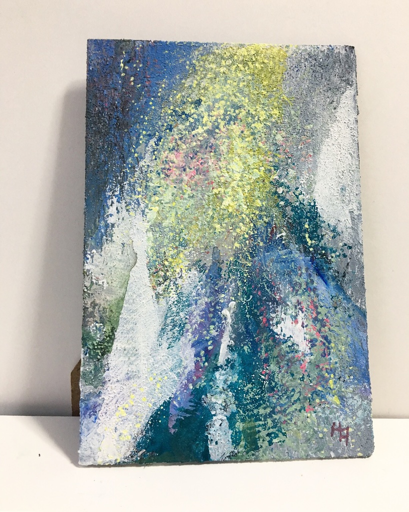 原画 額入り ポストカードサイズ 送料無料