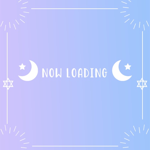 【配信者向け】セレスティアルムーン待機画面｜celestial moon loading screen