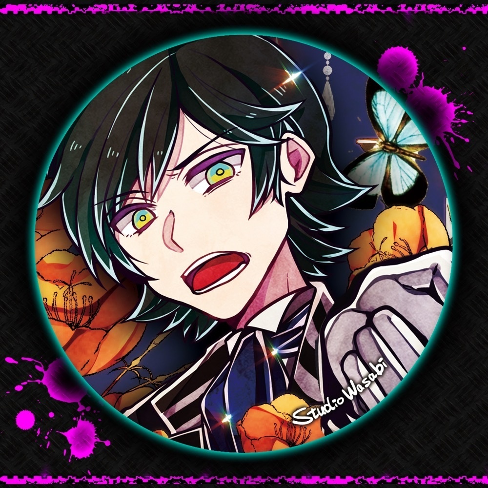 オオカミ探偵白書57mm 缶バッジ