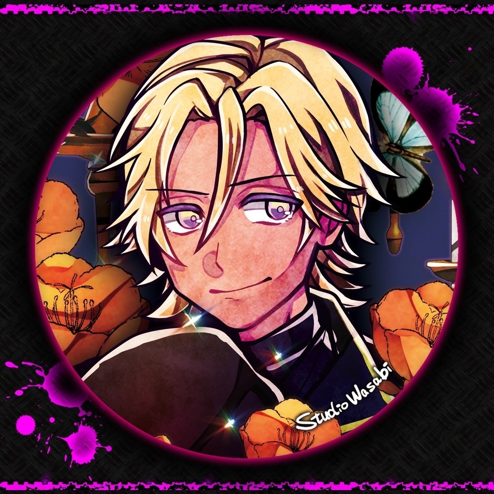 オオカミ探偵白書57mm 缶バッジ