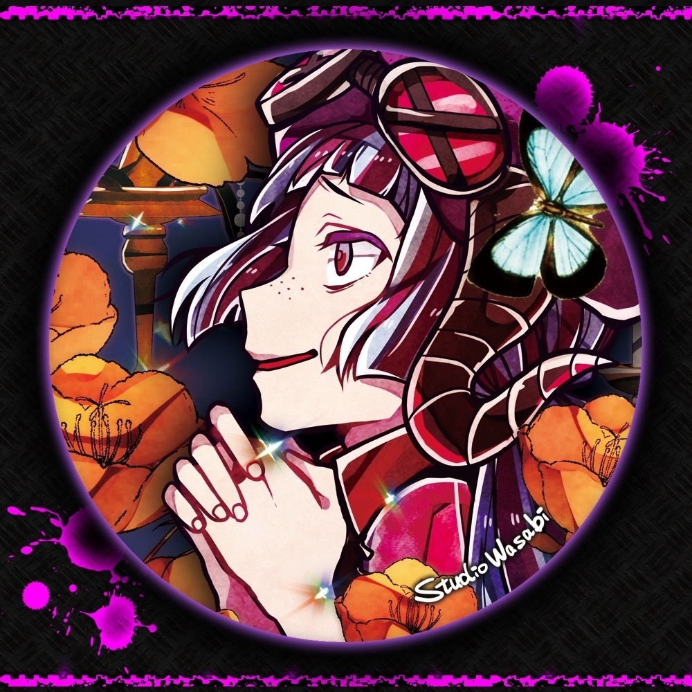 オオカミ探偵白書57mm 缶バッジ