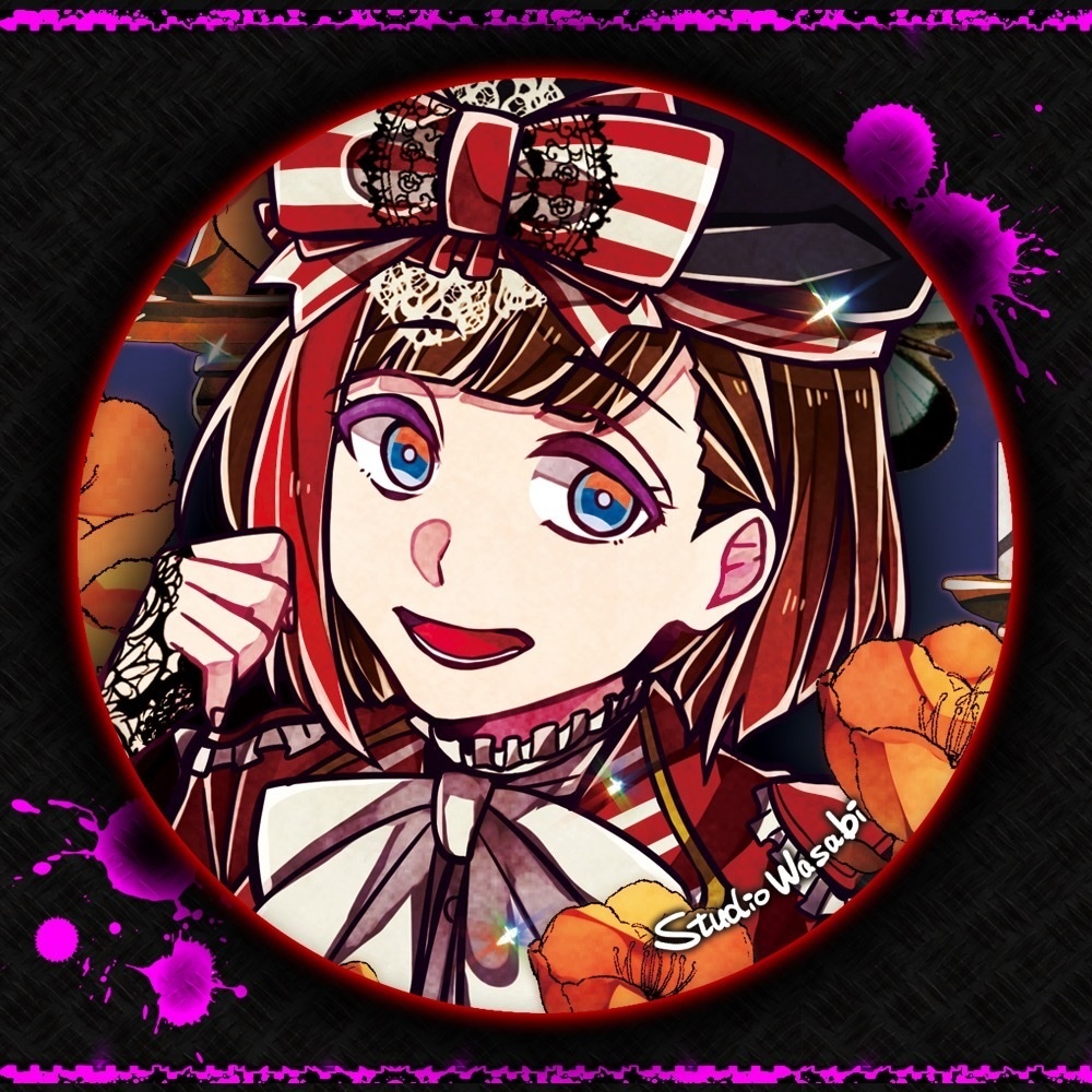 オオカミ探偵白書57mm 缶バッジ