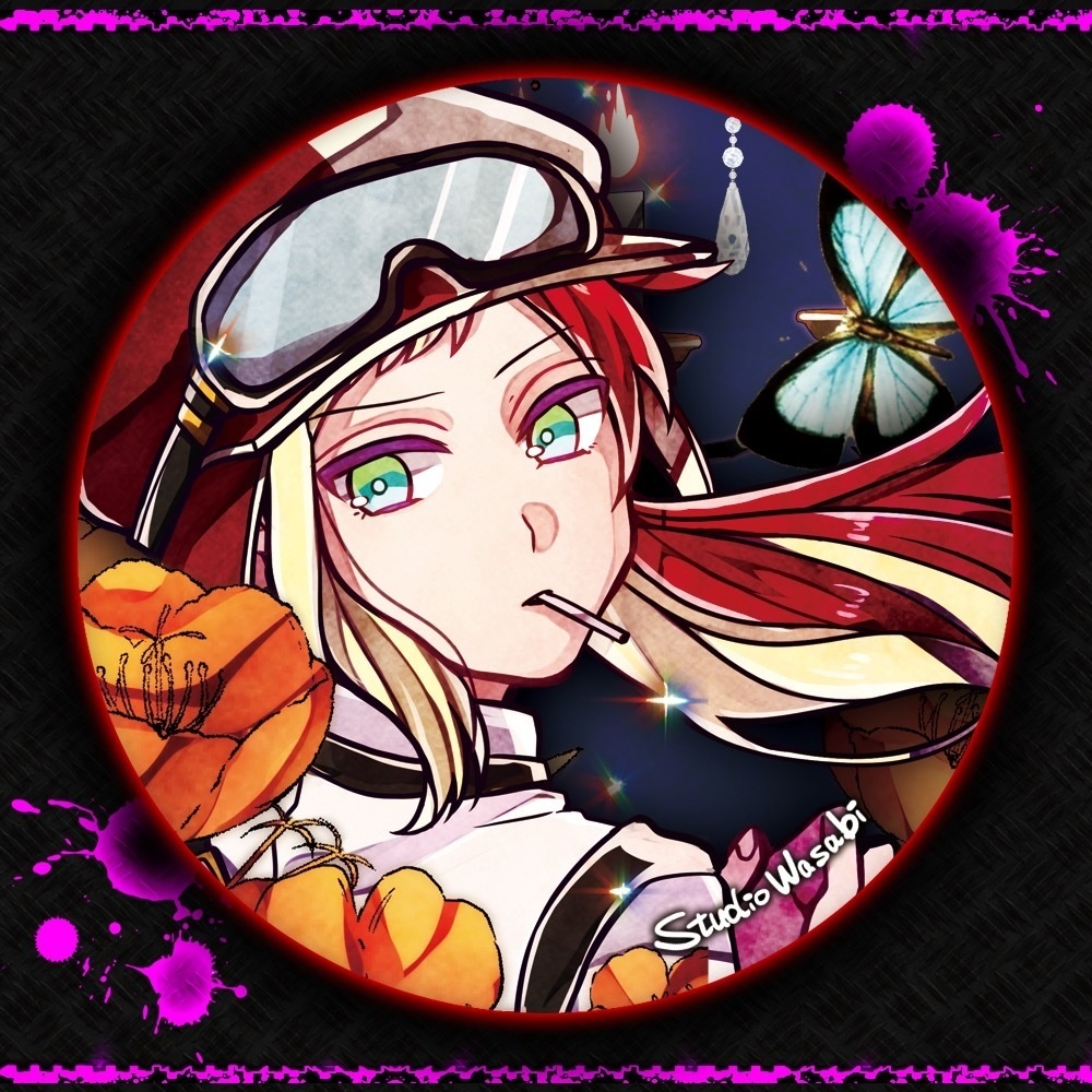 オオカミ探偵白書57mm 缶バッジ