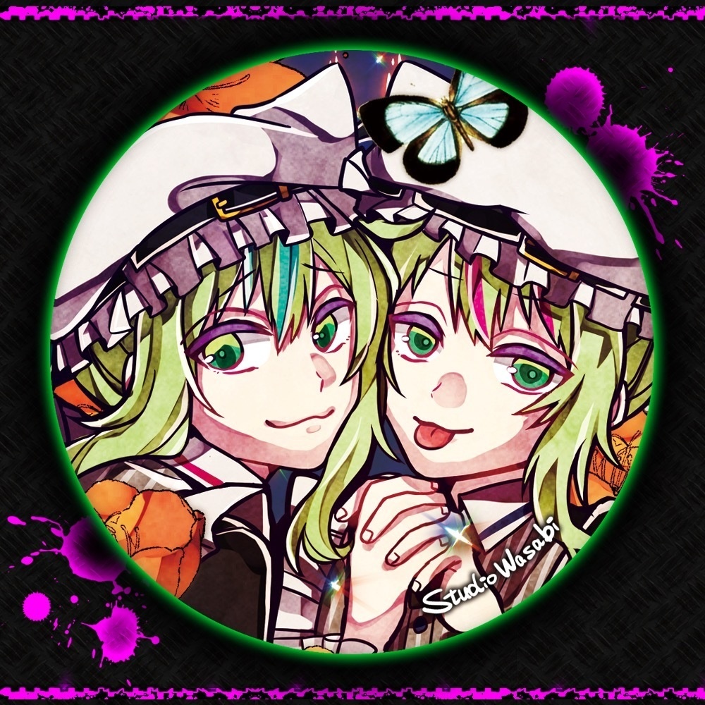 オオカミ探偵白書57mm 缶バッジ