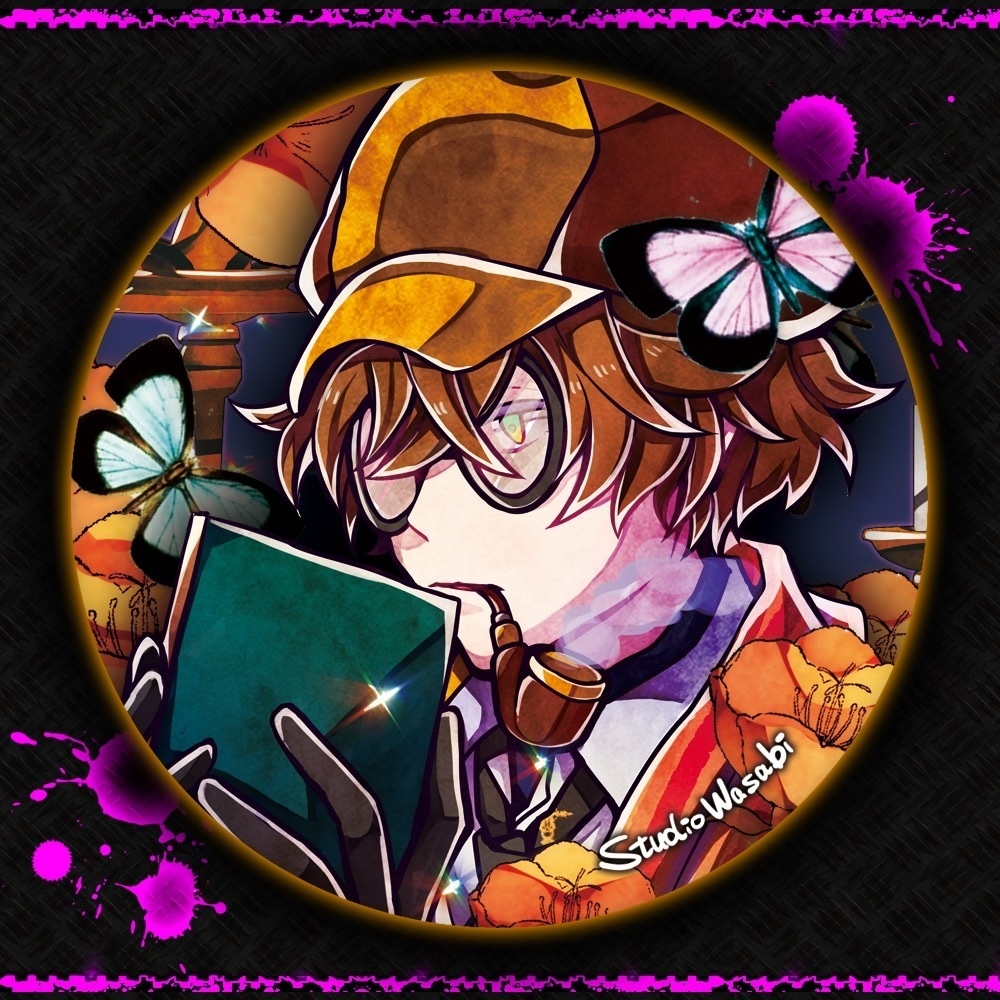 オオカミ探偵白書57mm 缶バッジ